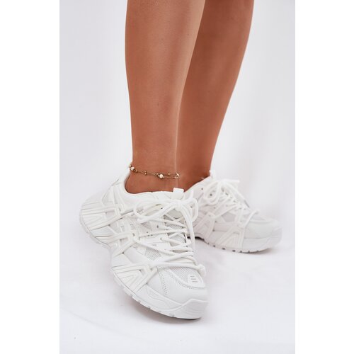 Boto Women's Sneakers With Double Lacing White Onivetta Cijene