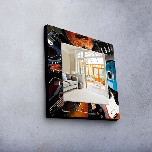 Wallity ogledalo MA-002, 50x50cm Cene