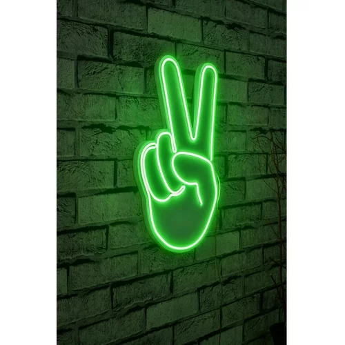 Wallity Victory Sign - Green okrasna razsvetljava, (20813406)