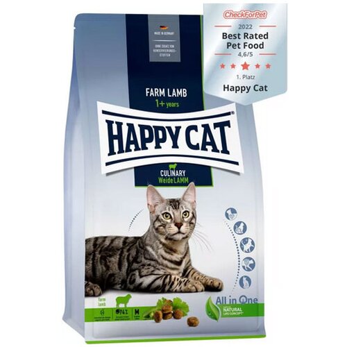 Happy Cat Hrana za mačke Adult Jagnjetina 4kg 19KROHD000074 Slike