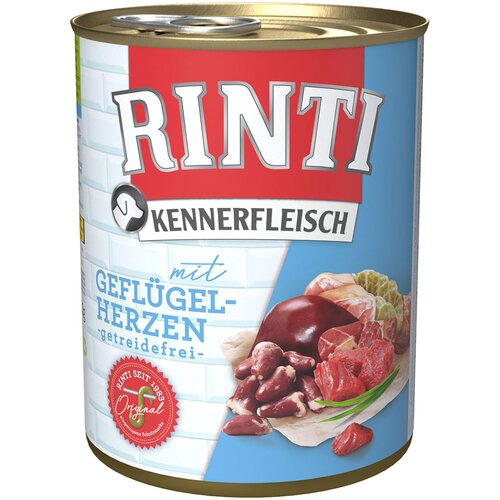 Rinti Kennerfleisch 6 x 800 g - Perutninska srca Slike