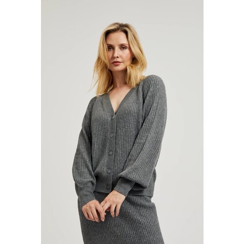 Marisse Women's Sweater Z-Sw-4531 Grey Mel Cene