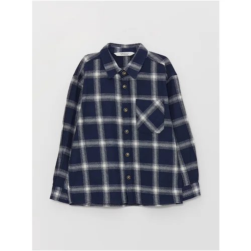 LC Waikiki Plaid Long Sleeve Boy's Shirt