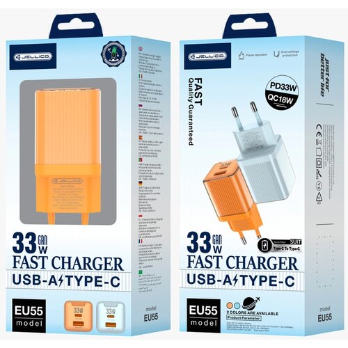 Jellico STENSKI POLNILEC ZA LIGHTNING APPLE IPHONE PD 33W USB-C QC3 MI, (5000337802) Cene