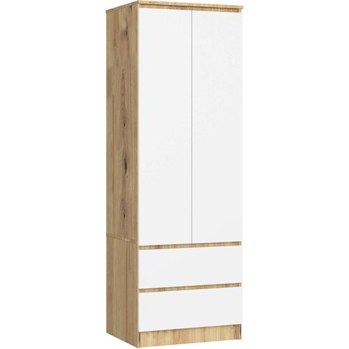 AKORD OMARA ZVEZDA S60 2D 2SZ HRAST ARTISAN / BELA, (21713895) Cene