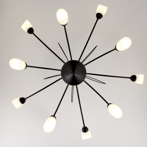 Jupiter 2056 - Luster na &amp;scaron;ipci GLORIOSA 10xG9/14W/230V crna Slike