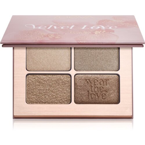 ZOEVA Velvet Love Eyeshadow Quad paleta senčil za oči odtenek Velvet Love Eyeshadow Quad Palette 4x1,5 g Cene