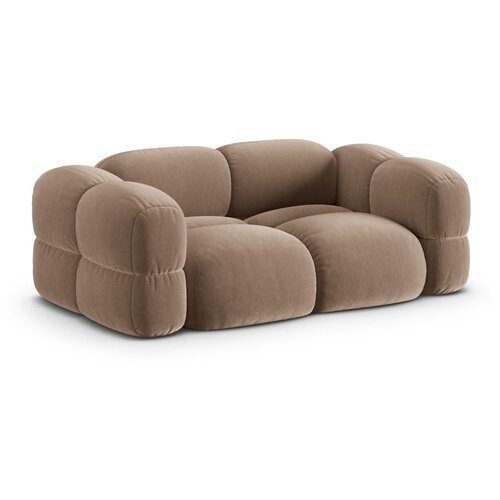 Cosmopolitan Design Smeđa bar&amp;scaron;unasti sofa 210 cm Loretto &amp;ndash; Slike