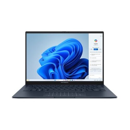 Asus ZenBook 14 OLED UX3405MA-PP665X 14&amp;quot; 90NB11R1-M012E0 U9 185H, 32GB,1TB Blue, Ponder OLED 2880x1800, Win 11 Pro Slike