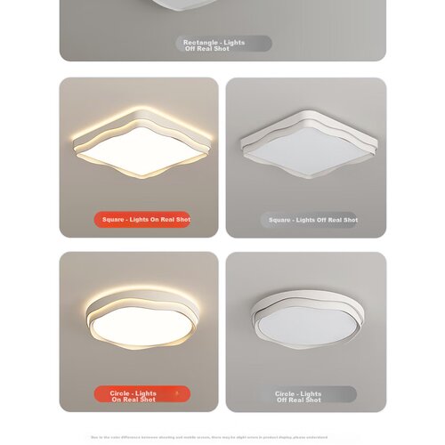  Gujia Plafonska lampa LED, 60 W, Bela Slike