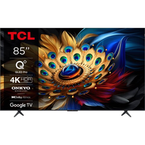 Tcl televizor 85C655/QLED/85"/4K UHD/60Hz/Google TV/crna Cene