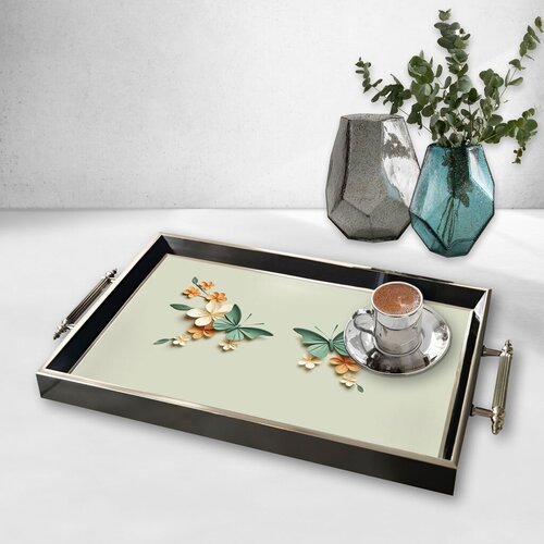 Aberto Design poslužavnik TPG9932 50 x 29 x 3,5 cm, šareni Cene