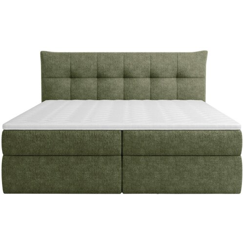 Boxxx POSTELJA Z VZMETNICO 160 cm x 200 cm , tekstil olivno zelena Slike