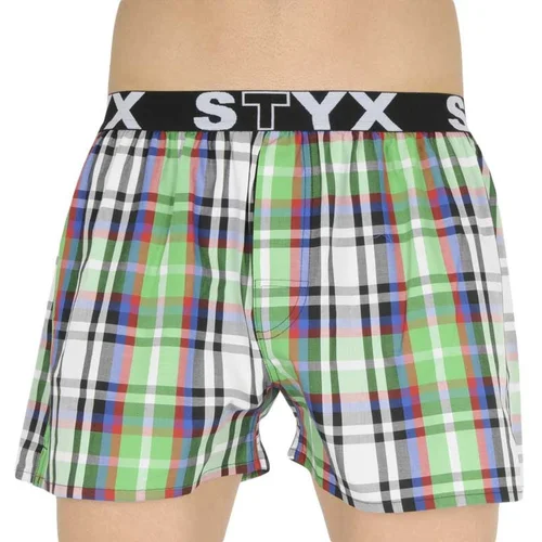 STYX men's shorts sports rubber multicolor