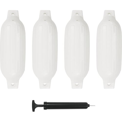  Bokobrani za brod 4 kom bijeli 41 x 11,5 cm PVC Cijene