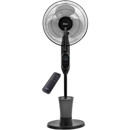 Zilan Ventilator sa raspr&scaron;ivačem vode i daljinskim upravljačem ZLN0977, 75 W, Crni Cijene