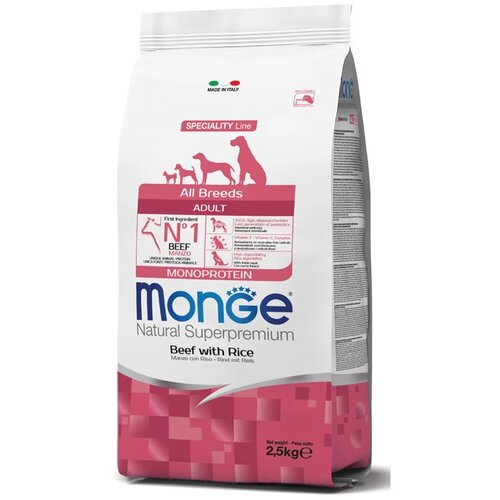 Monge all Breeds Monoprotein - Adult - Govedina 2.5kg Cene