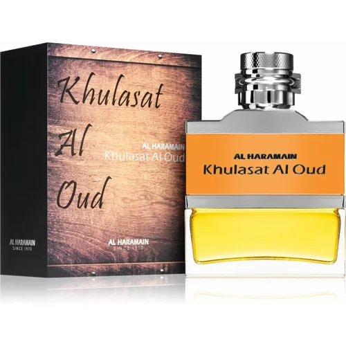 Al Haramain Khulasat Al Oudh parfumska voda za moške 100 ml