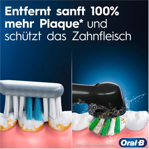 Oral-b Pro 1 Cross Action Crna s putnom torbicom, Elektricna cetkica za zube Slike