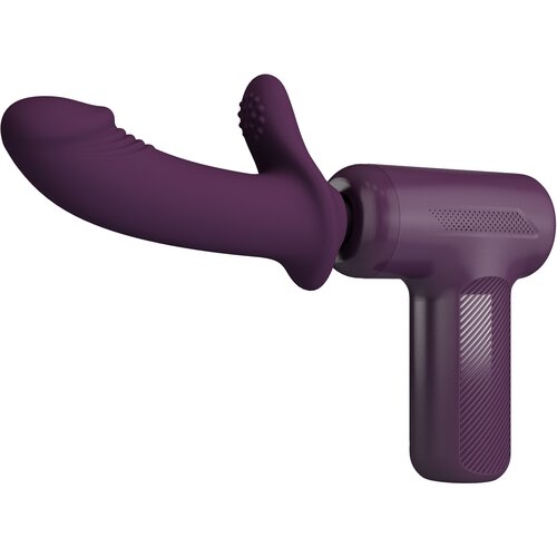 Pretty Love Super Powerfull Thrusting Massage Gun Purple Slike