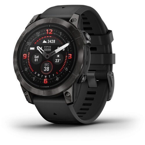 Garmin Pametni Outdoor sat Epix Pro g2 47mm Sapphire Carbon Gray, (21739699) Cene