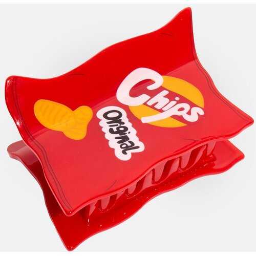 Eat My Socks Kopča za kosu Red Chips Slike