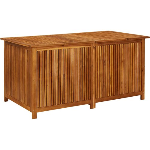  Vrtna kutija za pohranu 150 x 80 x 75 cm masivno bagremovo drvo Slike