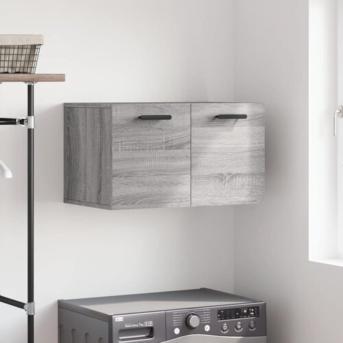 vidaXL Stenska omarica siva sonoma 60x36,5x35 cm inženirski les Cene