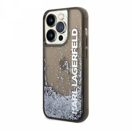 Karl Lagerfeld Futrola Liquid Glitter Elong za Iphone 14 Pro crna Full ORG (KLHCP14LLCKVK) Cene