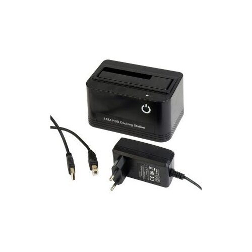  Postolje za externi 2,5&amp;Prime; i 3.5&amp;Prime; SATA HDD GEMBIRD, USB, black, HD32-U2S-5 Slike