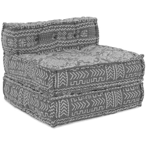  Modularna sofa Svjetlosiva 70 x 70 x 56 cm Tkanina Cene