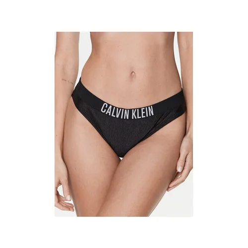 Calvin Klein Swimwear Spodnji del bikini KW0KW01986 Črna