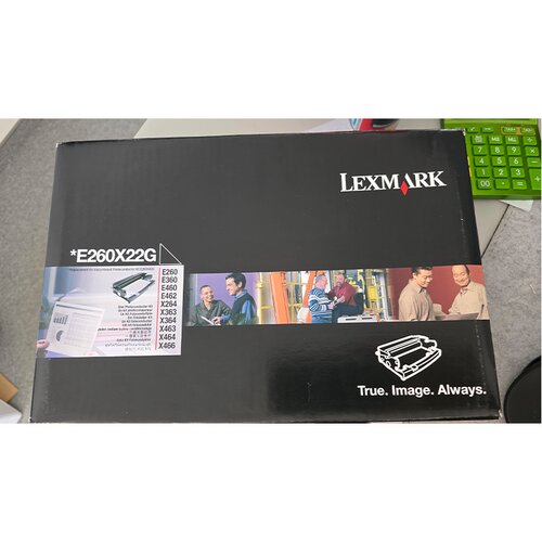 Lexmark Odprta embalaža: Boben E260X22G, original Slike