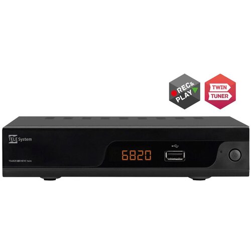 TELE System Prijemnik zemaljski, Twin DVB-T/T2, H.265/HEVC, HDMI, Scart, TS6820T2 Twin Cijene
