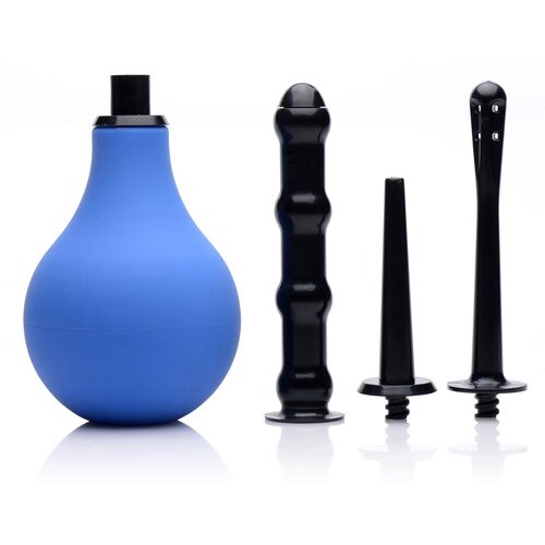 CleanStream Premium One-way Valve Anal Douche Set Blue Cijene