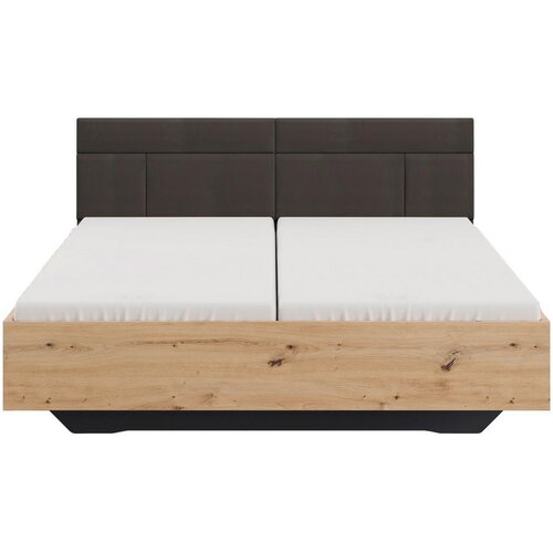 Premium Living Postelja Karpo, Siva, Barva Hrasta, 160x200 Slike