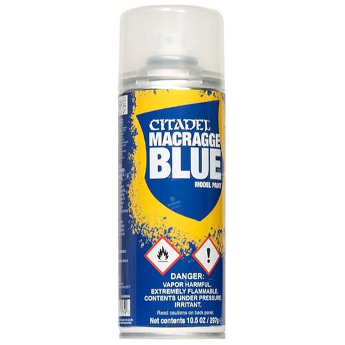 Games Workshop Spray Paint Macragge Blue Cene