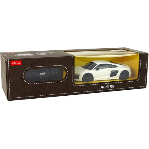  Licencirani auto na daljinsko upravljanje Audi R8 1:24 Rastar - bijela Slike