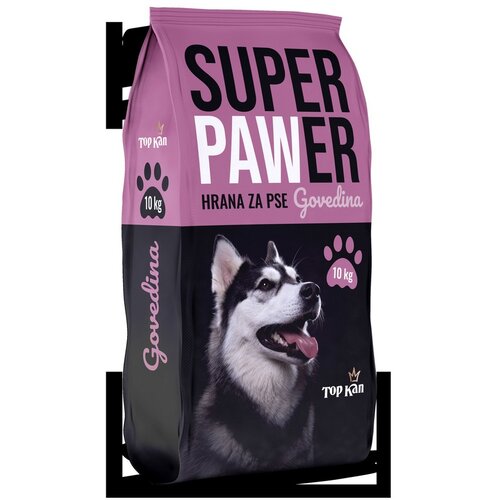 SUPER PAWER Hrana za pse SUHA 10 KG GOVEDINA Cene