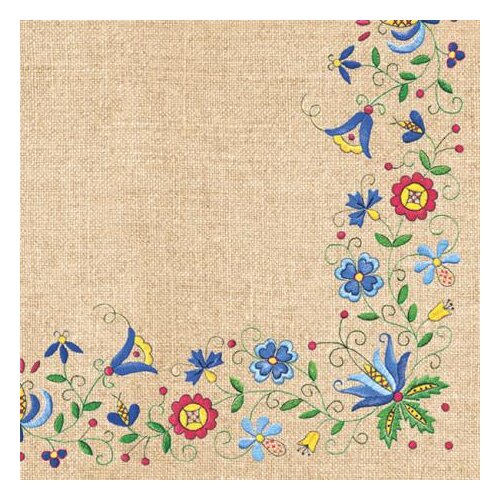 Salvete Serviete za decoupage - Kashubian Folk 4 - 1kom (folk serviete za) Cene