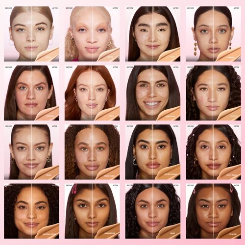 Too Faced Born This Way Soft Matte Foundation matirajoči tekoči puder odtenek Pearl 30 ml Slike