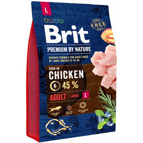 BRIT Premium by Nature Brit PN Dog Adult Large 3 kg Slike
