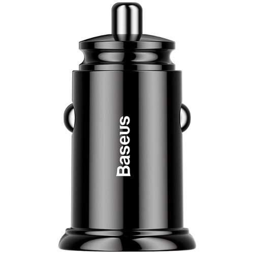 Baseus Pametni avtopolnilec Circular 2x USB QC3.0 Quick Charge 3.0 SCP AFC 30W črn, (21300282) Cene