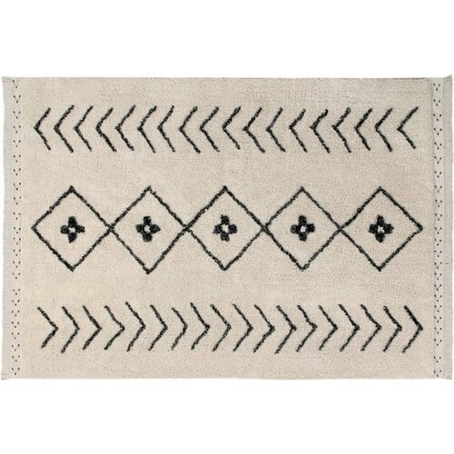 Lorena Canals Krem periv/ručno rađen pamučan tepih 140x210 cm Bereber Rhombs &amp;ndash; Slike
