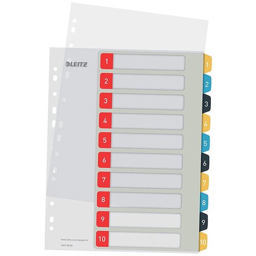 Leitz Pregradni karton 1-10 A4 Cosy, barvni Cene