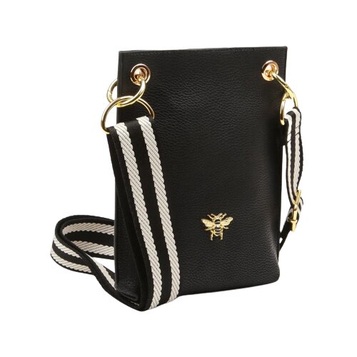 Fancy Metal Goods Ltd Alice Wheeler - Torba - Primrose, Black, Phone Cross Body Cene