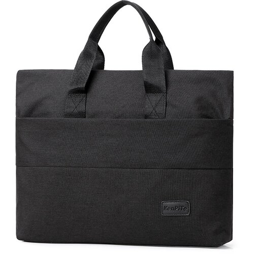 INF 14,5-15,6-palčna preprosta ročna torbica za prenosni računalnik iz blaga Oxford Black, (21541829) Slike