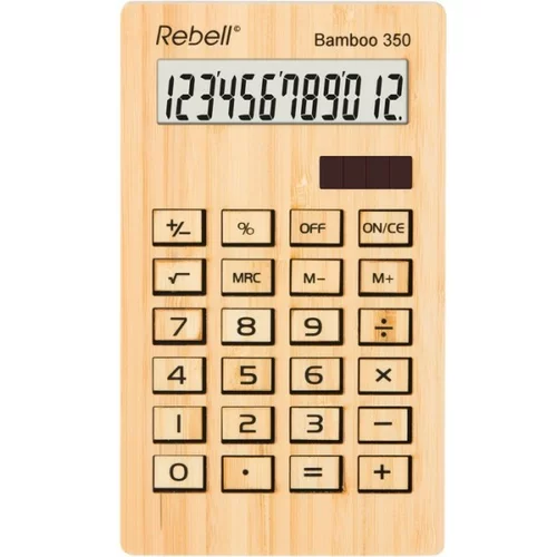 Rebell Kalkulator Bamboo 350