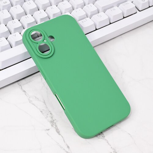 Teracell Torbica Silikon Pro Camera za iPhone 16 6.1 tamno zelena Slike