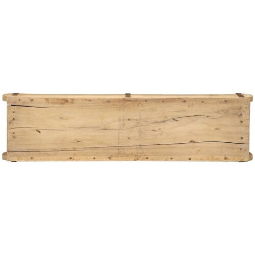  Pladanj 4 pcs Smeđa 57 x 15 x 9 cm Čvrsto drvo iz reciklaže Slike